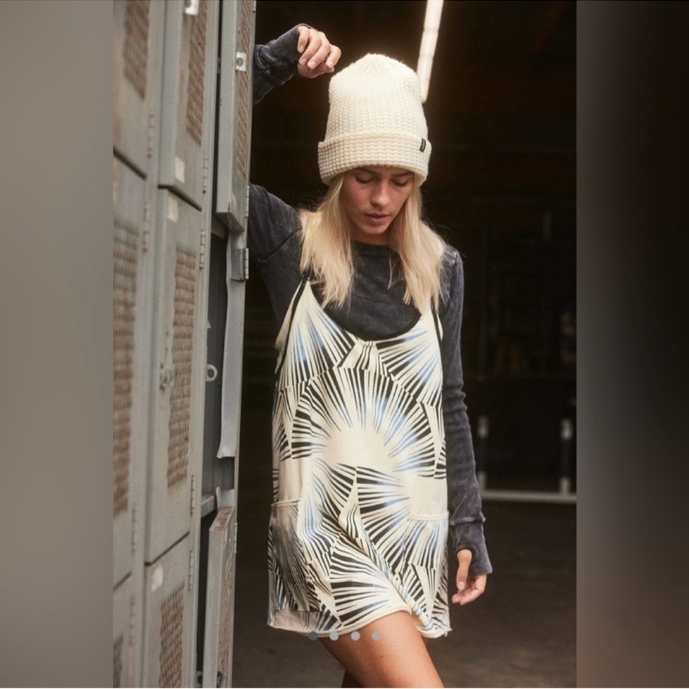 Free People Movement Hot Shot Mini Dress - Sunrise Geo Combo